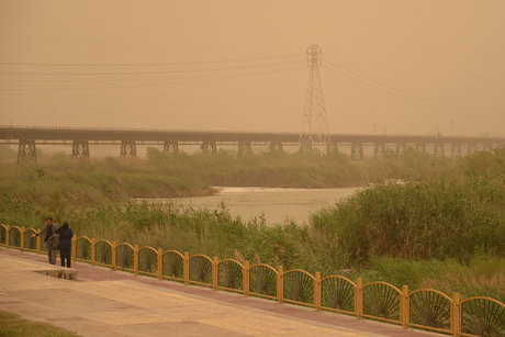 گرد و غبار  شدید در انتظار خوزستانی‌ها